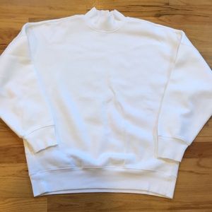 Aritzia TNA mock neck sweatshirt